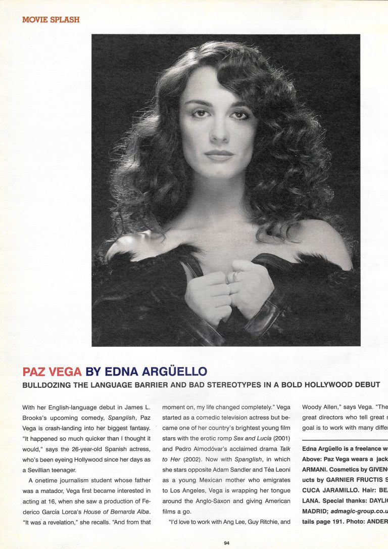 Paz Vega